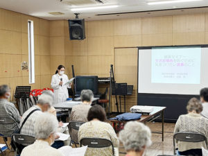 健康セミナーの様子