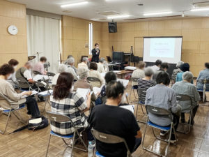 健康セミナーの様子