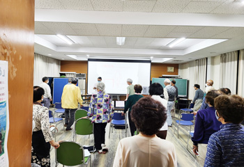 出前講座「筋肉減少は寿命を縮める（サルコペニアについて）」