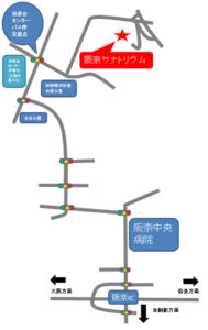 お車をご利用の方（生駒方面からお越しの方）