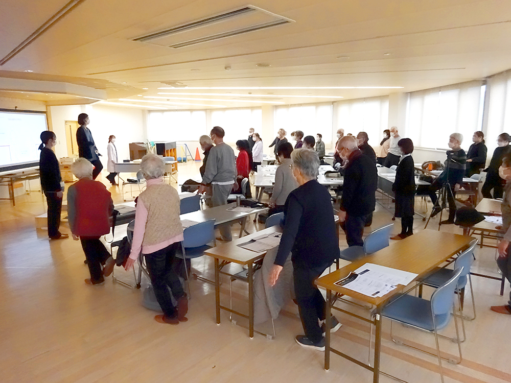 ＜健康セミナーのご報告＞「ロコモについて学ぼう！＋ロコモ予防体操」