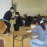 新留学生のアルバイト前の研修  2日目