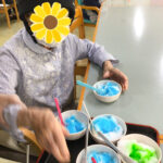 2階フロアでかき氷