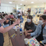 日本語科の新留学生が介護の基礎研修を受けました