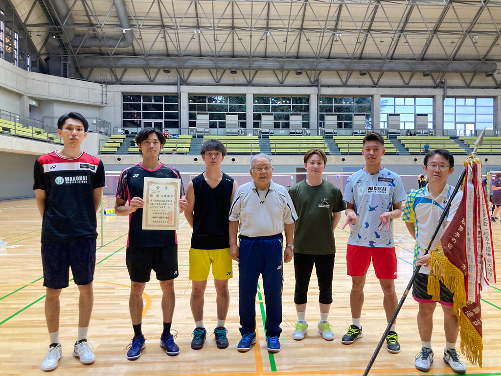 第76回 大阪府総合体育大会 中央大会 バドミントン競技の部